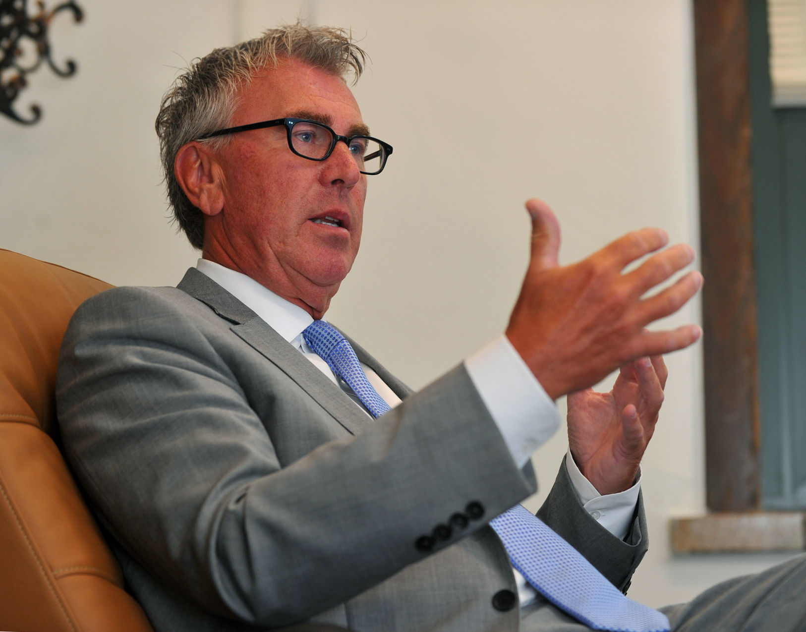 Davenport schools superintendent, Robert Kobylski